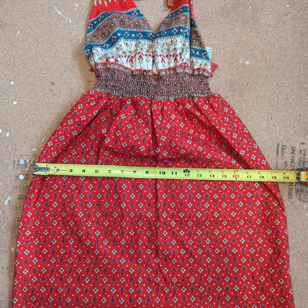 Vintage 1970's Rare Rags by Kressandra Hippie Festival Dress - Picture 11 of 11